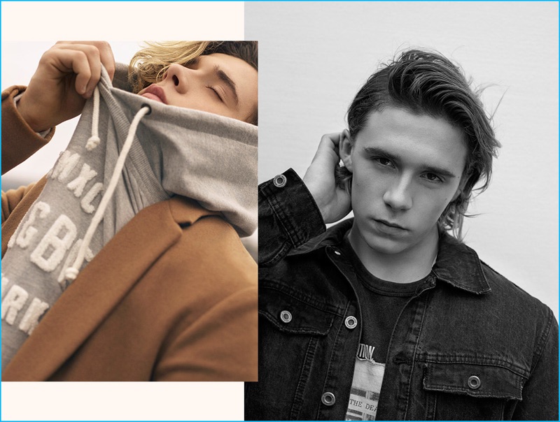 Brooklyn Beckham fronts Pull & Bear's latest style outing.