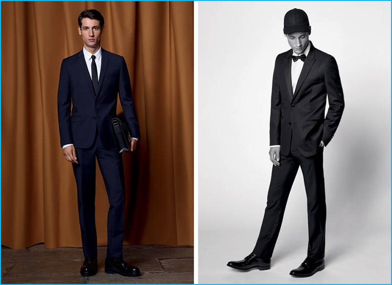 Nicolas Ripoll suits up in elegant options from Brummell's fall-winter 2016 men's collection.