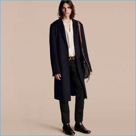 Burberry 2016 Mens Runway Collection Double Cashmere Chesterfield
