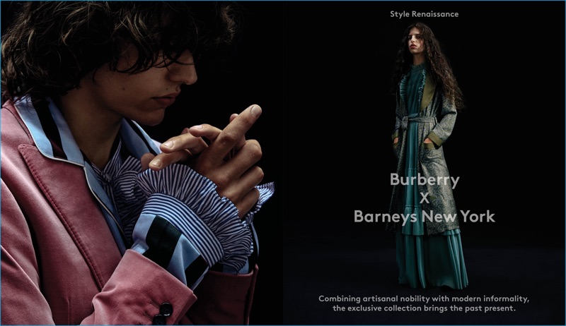 Burberry x Barneys Fall/Winter 2016 Exclusive Collection Lookbook.