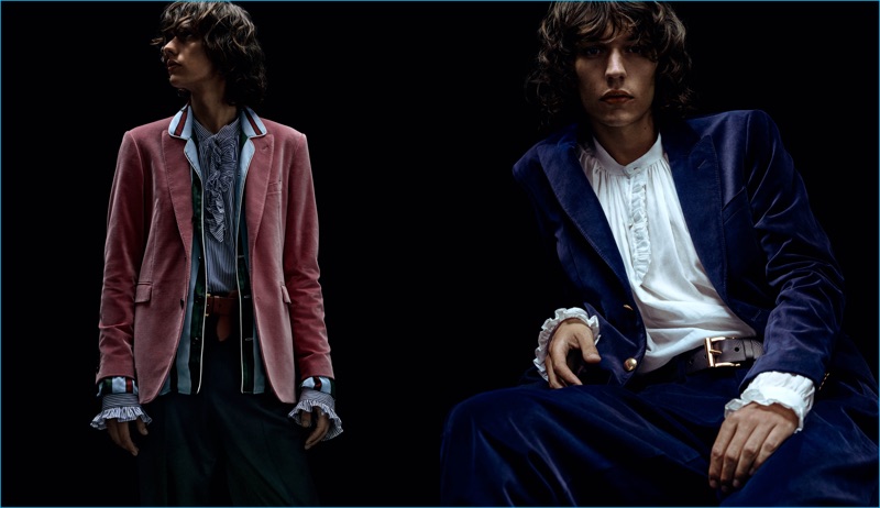 Benjamin Lennox photographs the Burberry x Barneys exclusive collection for a new lookbook.