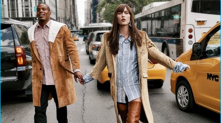 Cam Newton Stars in Vogue Shoot with Karlie Kloss