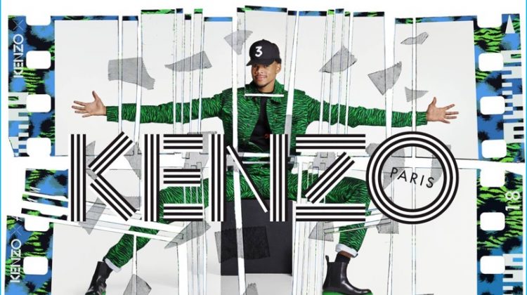 Chance the Rapper Models Kenzo x H&M Jumpsuit for New Campaign