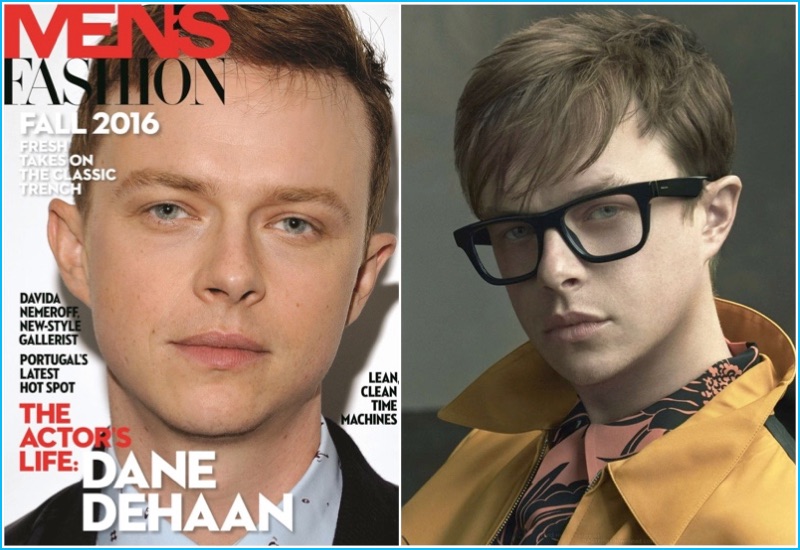 Dane dehaan mens fashion 2016 prada