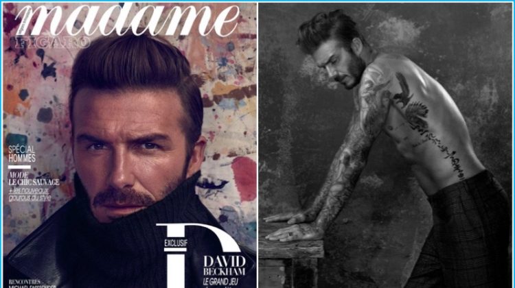 David Beckham 2016 Madame Figaro Cover Photo Shoot