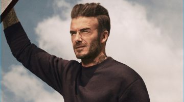 David Beckham is Casual Vision for Fall's H&M Bodywear Outing David Beckham is Casual Vision for Fall's H&M Bodywear Outing