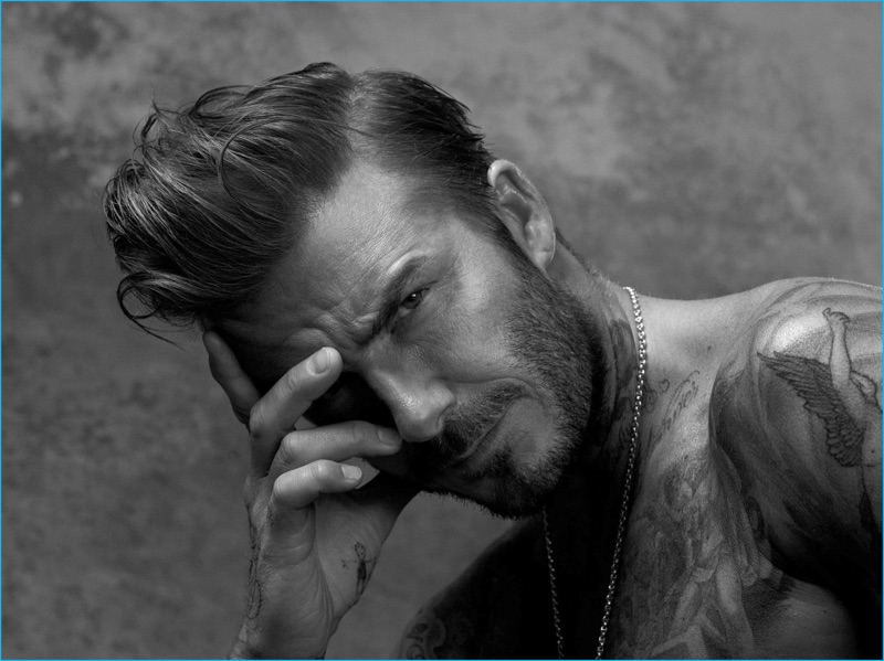 David Beckham delivers a stunning portrait for his Madame Figaro photo shoot.