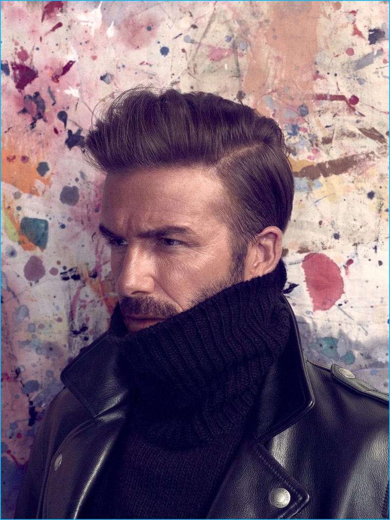 David Beckham photographed by Anthony Mandler for Madame Figaro.