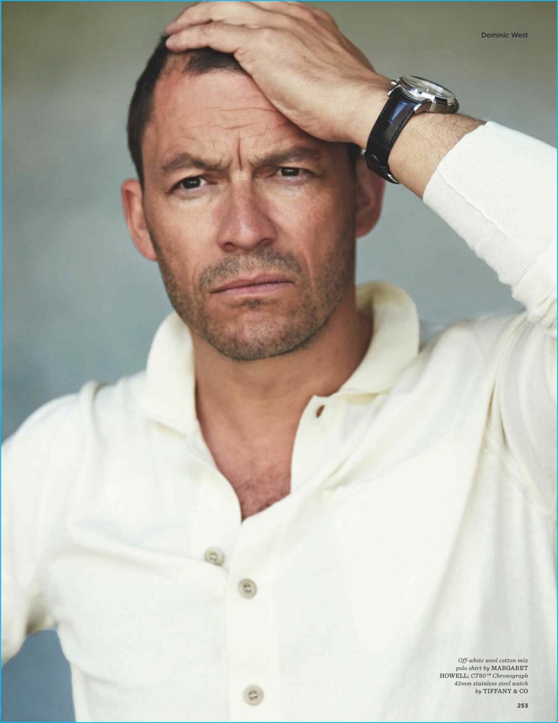 Dominic West Embraces Classic Styles for British GQ Style Shoot