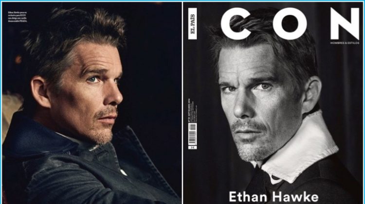 Ethan Hawke Covers Icon El País in Prada Fall Look
