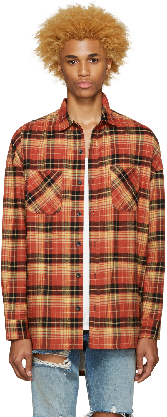 Fear of God x SSENSE Plaid Shirt