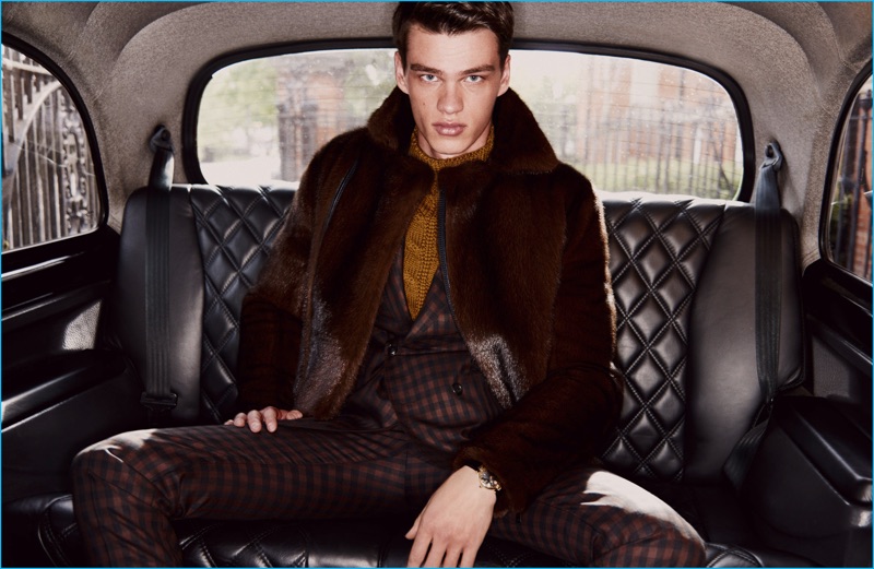 Filip Hrivnak graces the pages of Elle Men China.