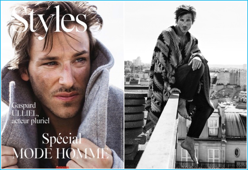 Gaspard ulliel 2016 cover photo shoot lexpress styles