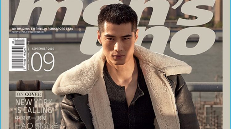 Hao Yun Xiang Takes to New York for Men’s Uno Cover Shoot