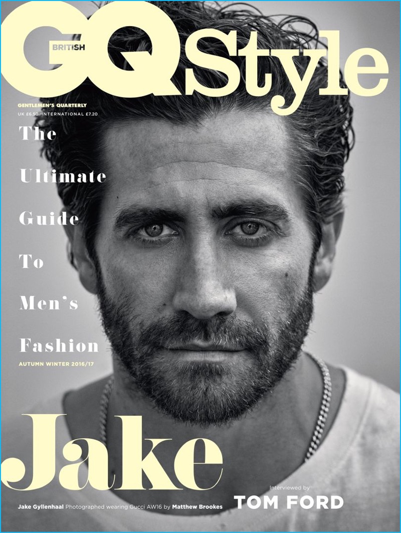 Jake Gyllenhaal covers the fall-winter 2016 edition of British GQ Style.