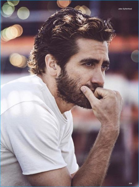 Jake Gyllenhaal Covers British GQ Style, Interviewed by Tom Ford