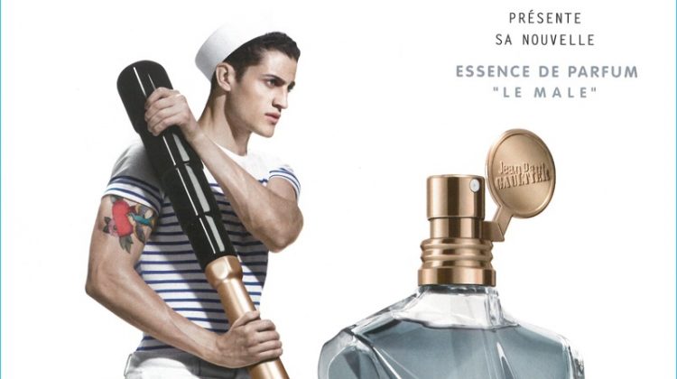 Jean Paul Gaultier 2016 Le Male Essence de Parfum Fragrance Campaign