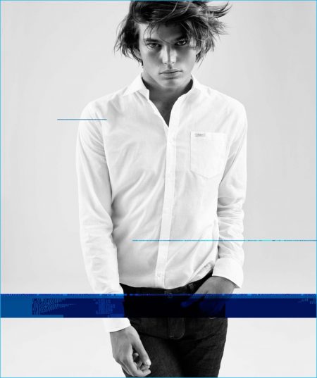 Jordan Barrett 2016 Pepe Jeans Fall Winter Campaign 002