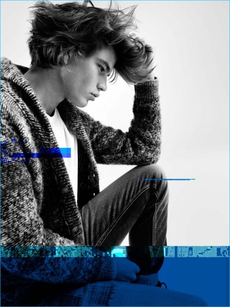 Jordan Barrett 2016 Pepe Jeans Fall Winter Campaign 008