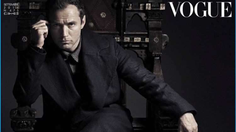 Jude Law 2016 LUomo Vogue Cover