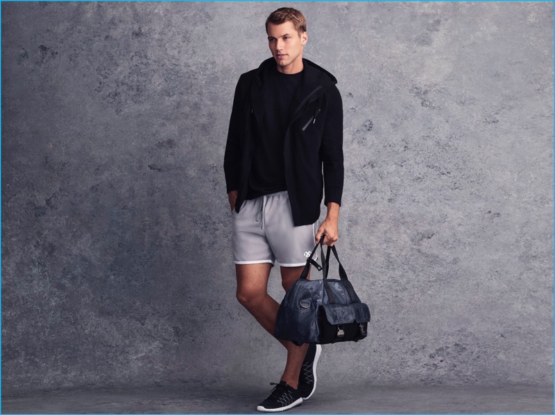 Kacey Carrig is front and center in sporty styles from 2(X)IST.