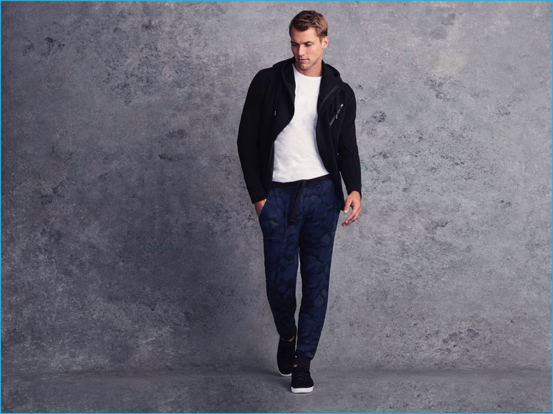 Kacey Carrig models active clothing from 2(X)IST's current lineup.