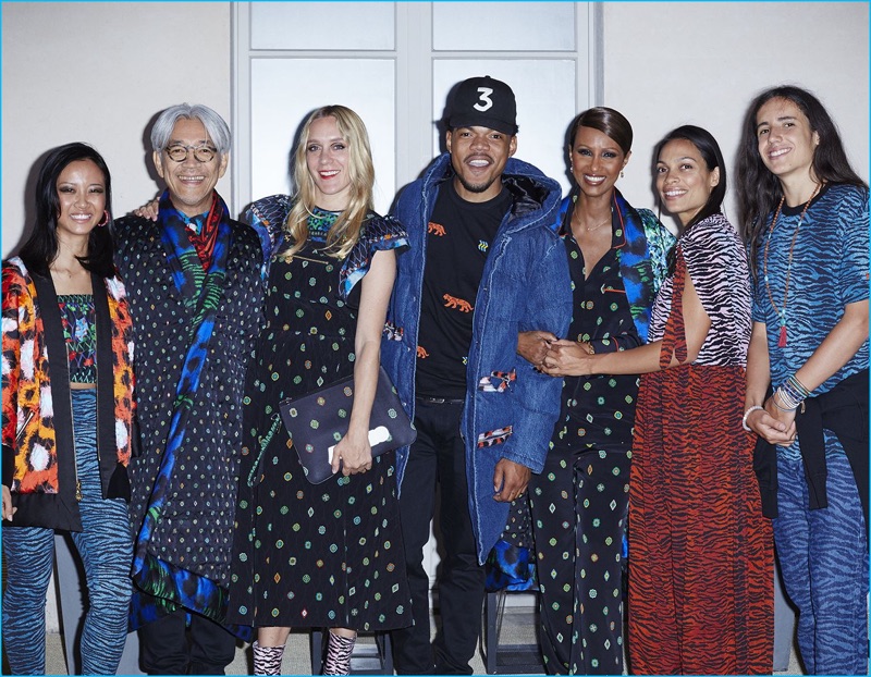 Kenzo x H&M Tribe Campaign Stars: Suboi, Ryuichi Sakamoto, Chloë Sevigny, Chance the Rapper, Iman, Rosario Dawson, and Xiuhtezcatl Martinez