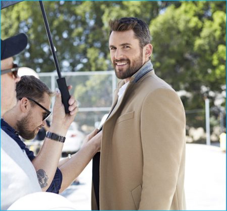 Kevin Love 2016 Banana Republic Fall Winter Campaign Behind the Scenes 001