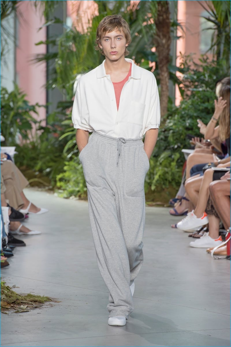 Lacoste 2017 spring summer mens runway collection
