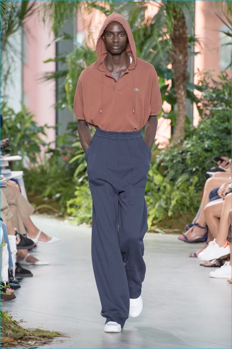 Lacoste 2017 spring summer mens runway collection