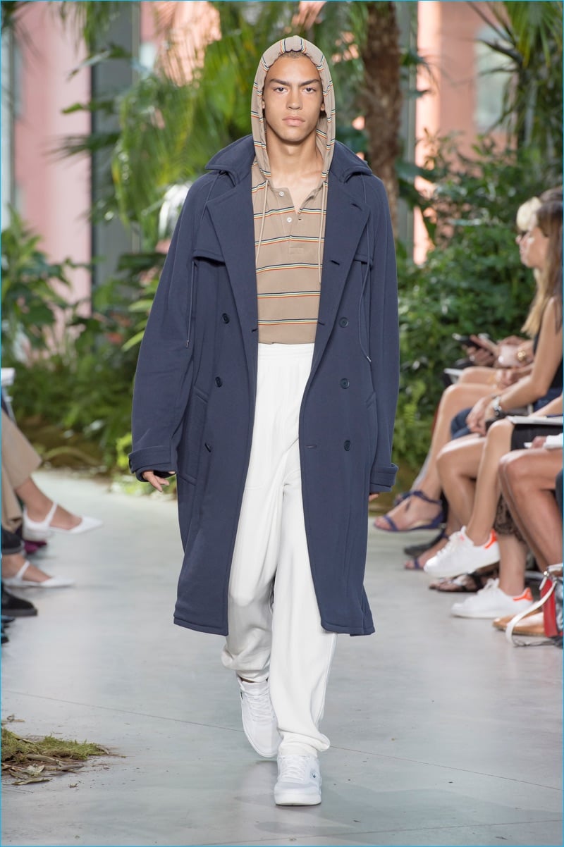 Lacoste 2017 spring summer mens runway collection