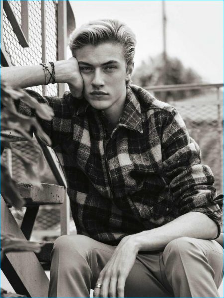 Lucky Blue Smith 2016 Editorial Zeit Magazine 003