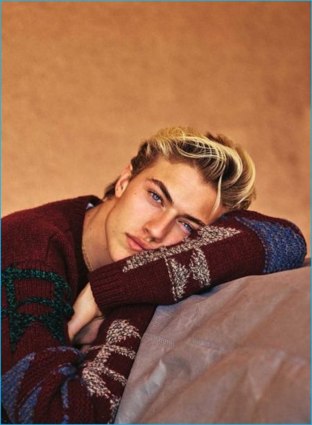 Lucky Blue Smith 2016 Editorial Zeit Magazine 004