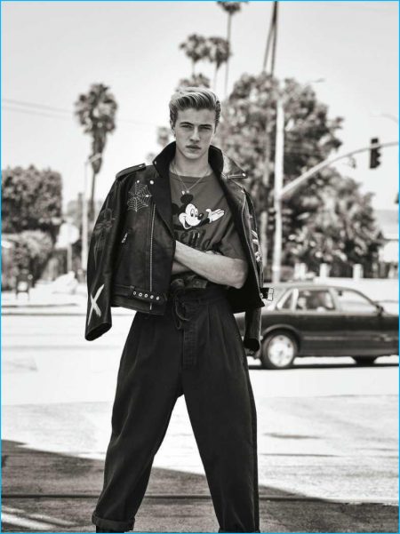 Lucky Blue Smith 2016 Editorial Zeit Magazine 005