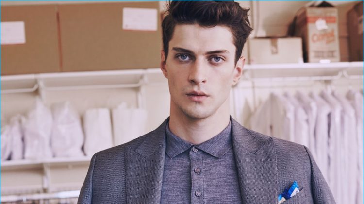 Mango Man Shows How to Wear a Suit This Fall