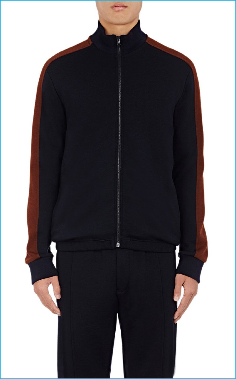 Marni Virgin Wool Blend Jersey Track Jacket