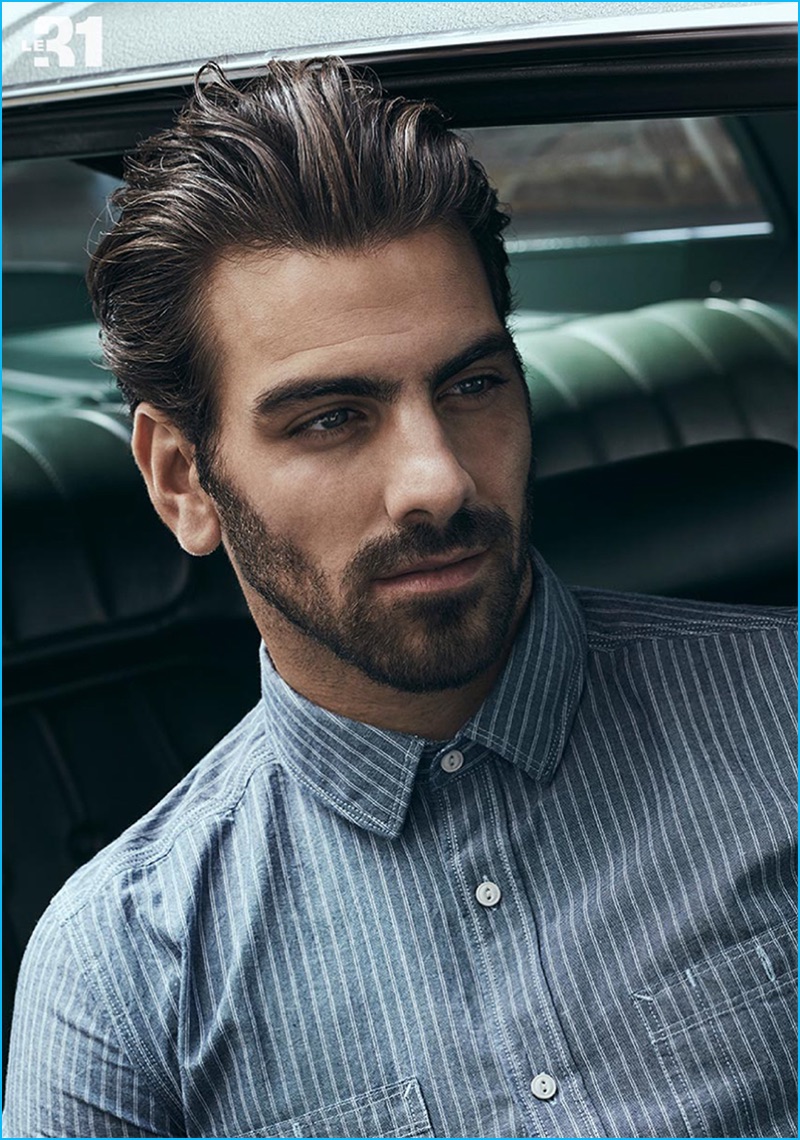 Nyle DiMarco 2016 Simons Fall Denim Lookbook 010