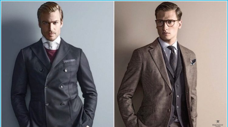 Jason Morgan & Tom Warren Cut Sartorial Shapes for PKZ