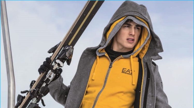 Pietro Boselli Returns for Emporio Armani’s EA7 Fall Campaign