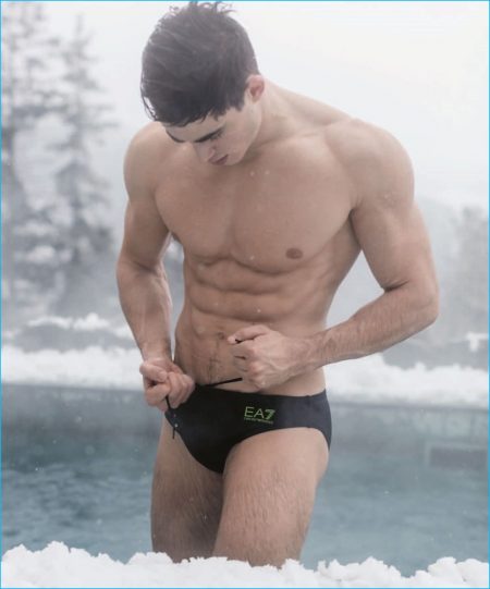 Pietro Boselli 2016 Emporio Armani EA7 Fall Winter Campaign 020