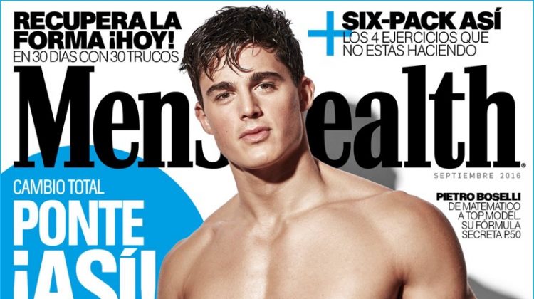 Pietro Boselli Flaunts His Six-Pack for 2 Editions of Men’s Health