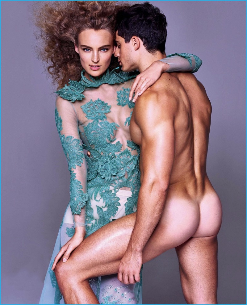 Pietro Boselli and Ymre Stiekema grace the pages of Ladies magazine.