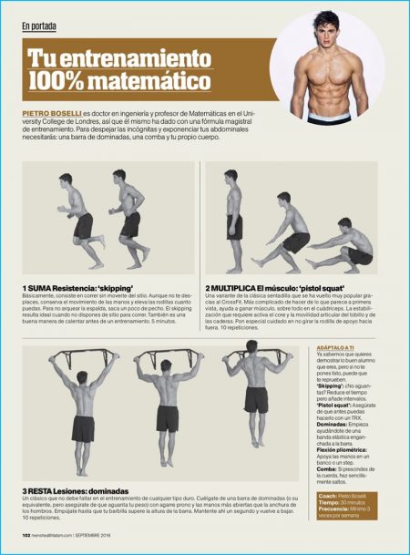 Pietro Boselli Workout 2016 Mens Health Mexico 001