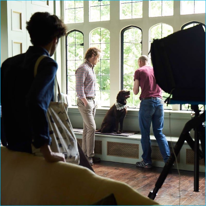 Sam heughan 2016 barbour photo shoot