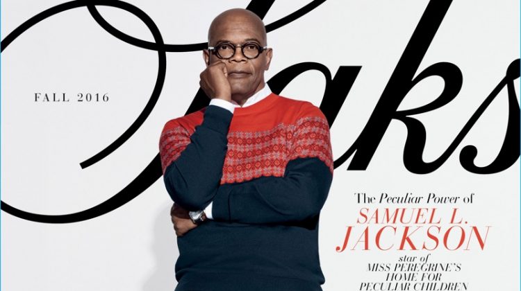 Samuel L Jackson 2016 Saks Fifth Avenue Mens Catalogue 001