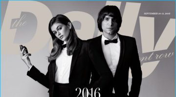 Sebastian Faena Covers The Daily Front Row with Kaia Gerber Sebastian Faena Covers The Daily Front Row with Kaia Gerber