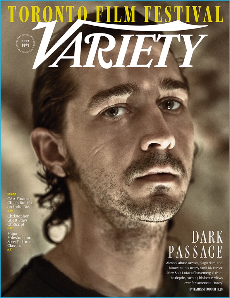 Shia LaBeouf 2016 Variety Cover