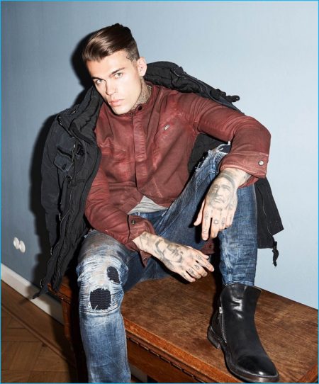 Stephen James 2016 Theo Wormland Fall/Winter Campaign