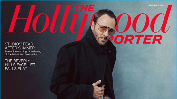 Tom Ford Covers The Hollywood Reporter, Talks Americans & Fashion
