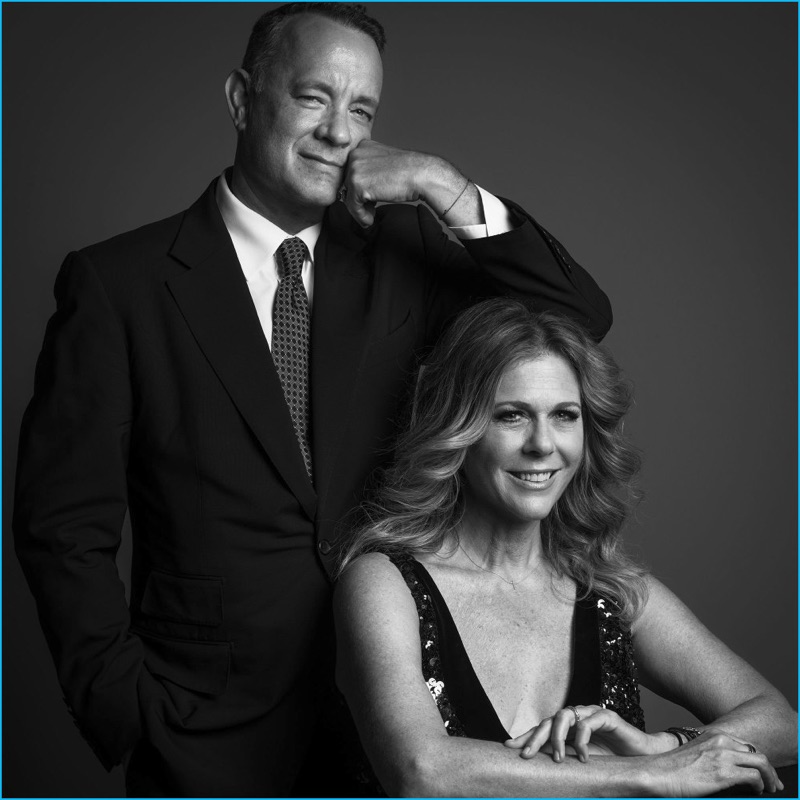 Tom Hanks and Rita Wilson photographed by Inez & Vinoodh
